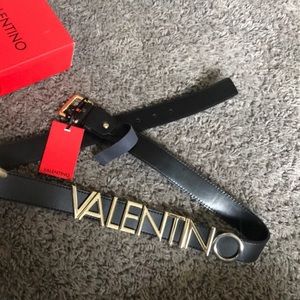 LAST ONE Rare VALENTINO LOGO BELT
